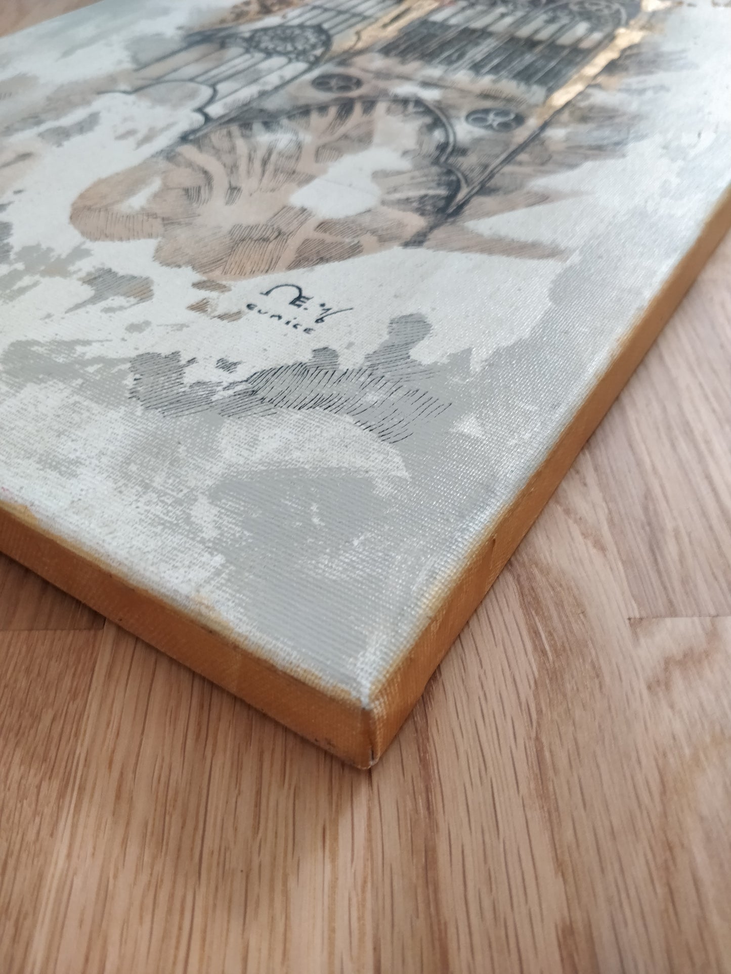 "lebendes Fenster " by Eunice Gall, Originalgrafik - DieKunstGalery