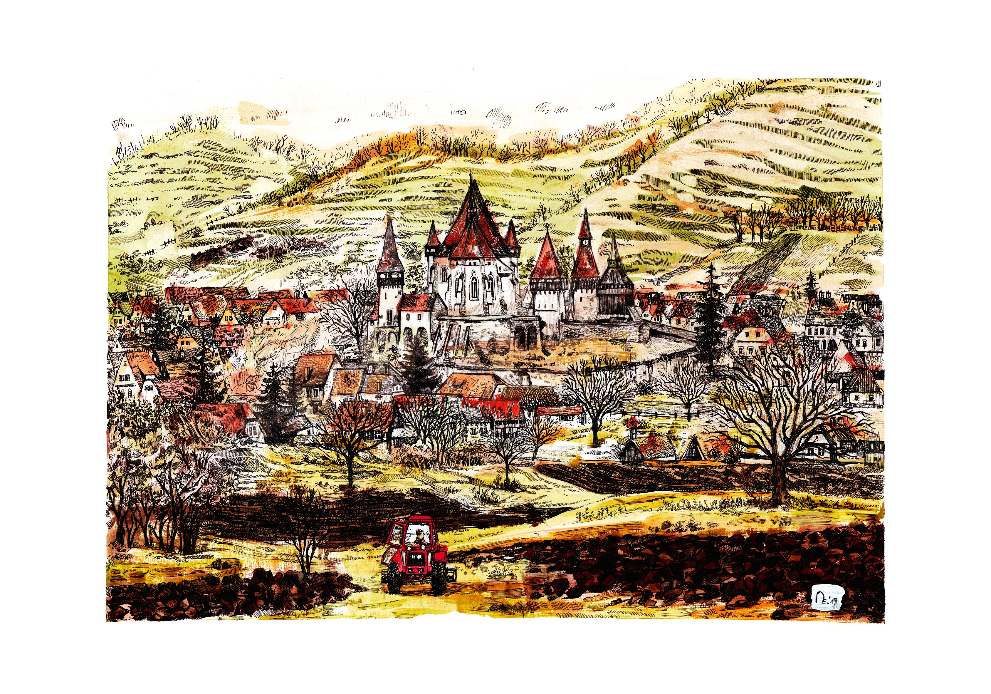 "Traditie" Limited Edition Ciglee/Print