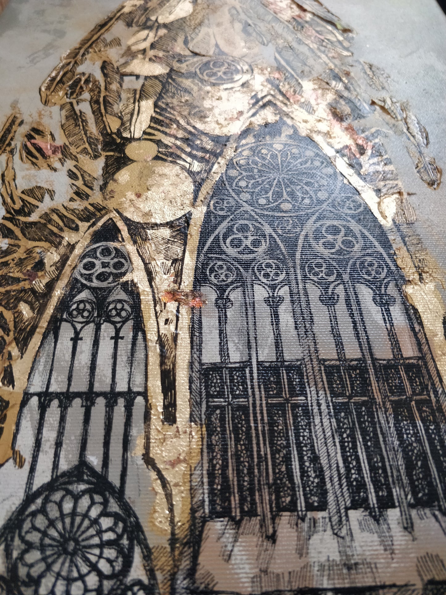 "lebendes Fenster " by Eunice Gall, Originalgrafik - DieKunstGalery