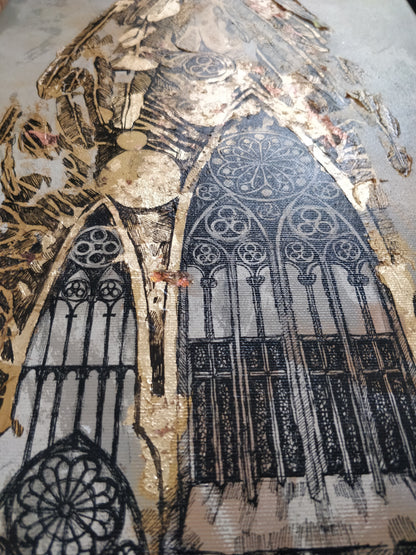 "lebendes Fenster " by Eunice Gall, Originalgrafik - DieKunstGalery
