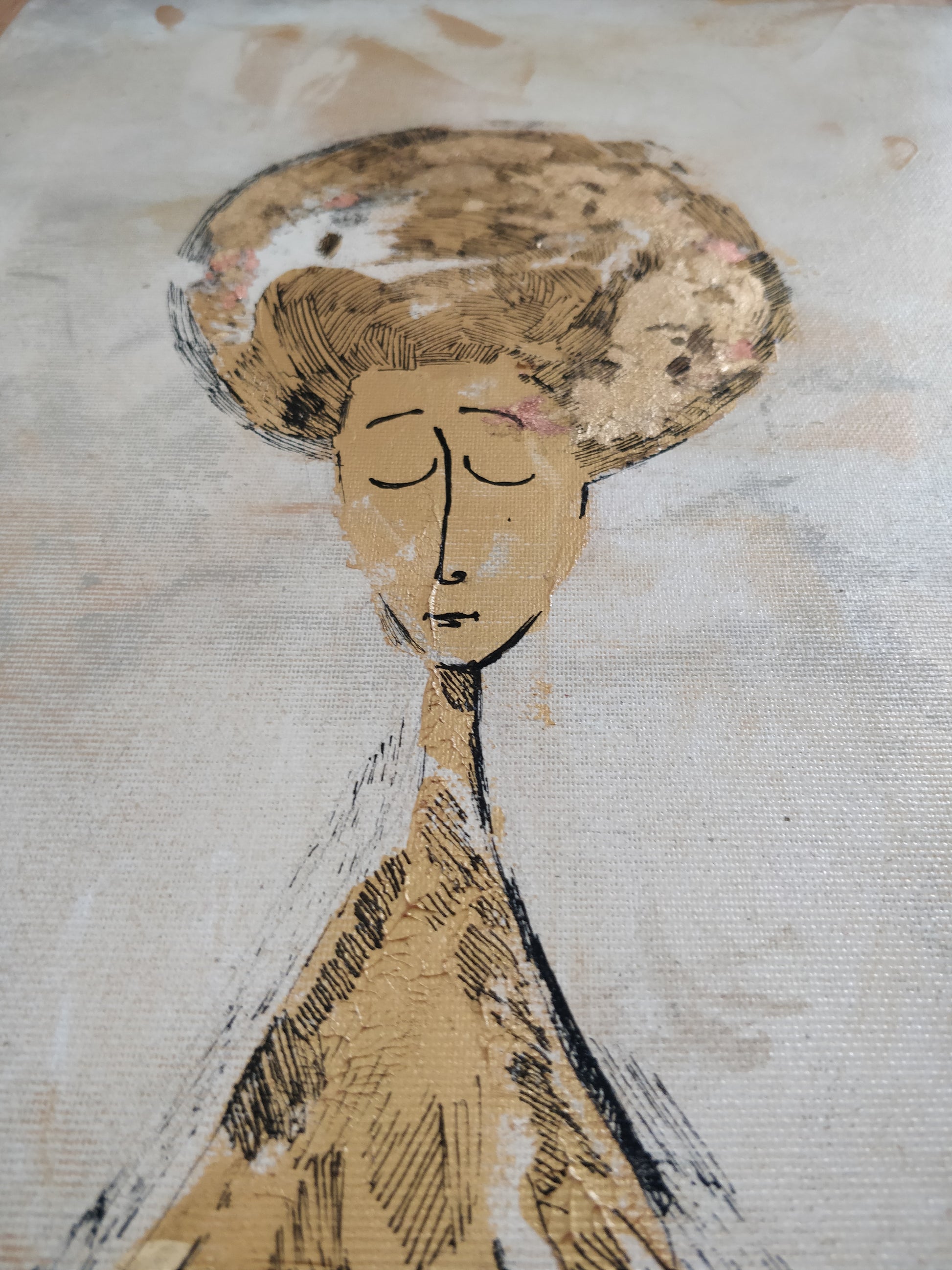 "lebendes Fenster " by Eunice Gall, Originalgrafik - DieKunstGalery