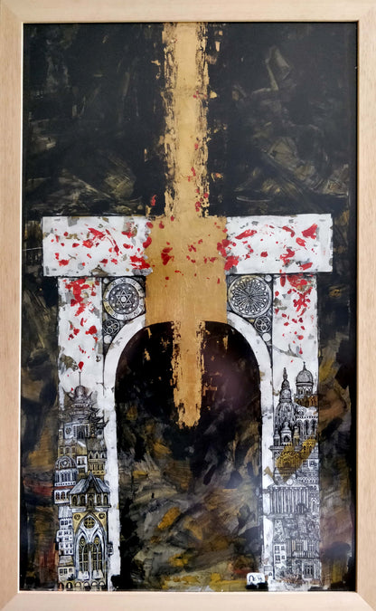 "The GateWay " by Eunice Gall, Originalgrafik - DieKunstGalery