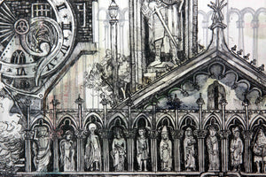 „ the  Cathedral 3 “ - original