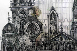 „ the  Cathedral 3 “ - original
