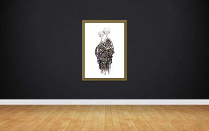 " Sfinții - un portret al căsătoriei" Limited Edition Ciglee/Print 